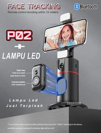 Gambar Gimbal Stabilizer P02 HP Auto Face Tracking 360° with Bluetooth dari Kisjaf Technology undefined 1 Tokopedia