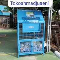 Gambar tempat sampah botol plastik daur ulang dari ahmad juaeni undefined 1 Tokopedia