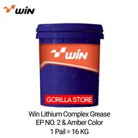 Gambar WIN LITHIUM COMPLEX GREASE EP NO. 2 & AMBER COLOR 16 KG dari GORILLA STORE ID undefined 2 Tokopedia