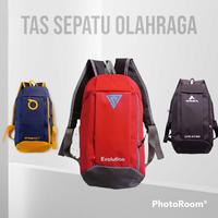 Gambar Tas Futsal / Tas sepatu Olahraga / Tas Ransel Multifungsi Murah - Hitam dari Qaai Online Shoop undefined 1 Tokopedia