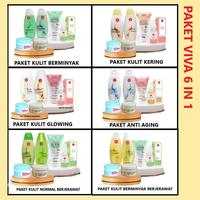 Gambar PAKET VIVA 6 in 1 Paket perawatan untuk Kulit Kering / Kulit Berjerawat / Kulit Berminyak / Kulit Glowing /Anti Aging - KULIT GLOWING dari yuone store OL undefined 1 Tokopedia