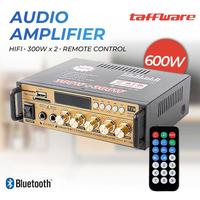 Gambar Taffware BT-198E RCA Bluetooth EQ Audio Amplifier Hi-Fi Stereo 600 Watt Karoeke Home Theater FM Radio dari Hero Online GO SHOP undefined 3 Tokopedia
