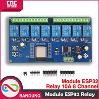 Gambar MODUL ESP32 RELAY 10A 8 CHANNEL AC 220 WIFI BLUETOOTH WROOM-32E dari CV MANDIRI1 undefined 2 Tokopedia