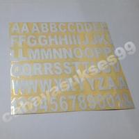Gambar Sticker Cutting Huruf Abjad Alphabet PUTIH Font Besar Stiker Motor NEW dari cahayasukses99 undefined 1 Tokopedia