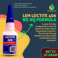 Gambar TERBARU! LOCTITE 406 20GRAM UNTUK KARET DAN MATERIAL ELASTIS dari Jaya Sentosa storee undefined 3 Tokopedia