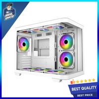 Gambar CASING PC ARMAGGEDDON AQUARON X-CURVE 285 WHITE NON FAN dari bengkelkomputerptk undefined 1 Tokopedia