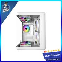 Gambar CASING PC ARMAGGEDDON AQUARON X-CURVE 285 WHITE NON FAN dari bengkelkomputerptk undefined 4 Tokopedia