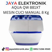 Gambar Mesin Cuci SINGKAWANG 2 Tabung AQUA QW 881 XT Kapasitas 8 KG dari Jaya Elektronik Singkawang undefined 2 Tokopedia