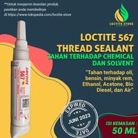Gambar TERBARU! SEALANT PENCEGAH KEBOCORAN CAIRAN DAN GAS PADA ULIR LOCTITE 567 50ML dari Jaya Sentosa storee undefined 4 Tokopedia
