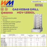 Gambar GAS KEBAB GRILL GETRA HGV-1250OL / HGV1250OL / HGV 1250 OL dari CV. WAKA Mandiri undefined 1 Tokopedia