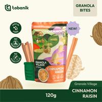Gambar Granola Village Cinnamon Raisin 120 Gram dari tobanik id undefined 1 Tokopedia