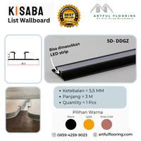 Gambar PROMO LIST ALUMINIUM WALL BOARD DINDING  - TEBAL 5,5MM - 5P-GZ dari Artful Flooring undefined 5 Tokopedia