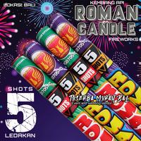 Gambar KEMBANG API ROMAN CANDLE 5 LEDAKAN - 5 BOLA - FIREWORKS dari toserba murah bali denpasar undefined 1 Tokopedia