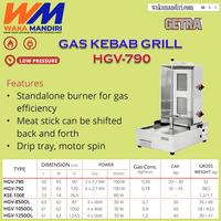 Gambar MESIN KEBAB GETRA HGV 790 ALAT PEMANGGANG DAGING KEBAB dari CV. WAKA Mandiri undefined 1 Tokopedia