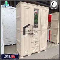 Gambar Lemari Plastik OTC MODERN OLYMPLAST TRANSFORM CABINET - Lemari Pakaian Baju Baju 2 / 3 Pintu Premium - 2 Pintu RAKIT dari Karya Indah Furniture Jambi undefined 5 Tokopedia