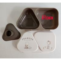 Gambar SNOOPY PEANUT EVERYDAY ONIGIRI LUNCH BOX DOUBLE WITH PRESS MOLD OSK-LS15 BEIGE TEMPAT MAKAN BEKAL ANAK NASI BEKAL MADE IN JAPAN dari Mrs Kitchen undefined 4 Tokopedia
