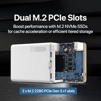 Gambar QNAP TS-262-4G 2-Bay NAS Server External Storage Cloud TS262 dari Techno Computer Bali undefined 3 Tokopedia