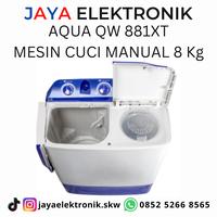 Gambar Mesin Cuci SINGKAWANG 2 Tabung AQUA QW 881 XT Kapasitas 8 KG dari Jaya Elektronik Singkawang undefined 3 Tokopedia