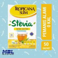 Gambar ready stock Tropicana slim Stevia Sweetener isi 50 murah dari aneka rasa nikmat undefined 2 Tokopedia