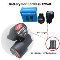 Gambar Batu Baterai Mesin Bor 12v Cordless Casan Batre 12 volt Drill Batere - HANYA BATERAI dari indo update Mart undefined 5 Tokopedia