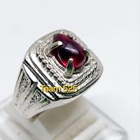 Gambar Cincin batu mus tika lipan merah delima model tetes air / siam delima siem - Size 5 dari Minimarket.akik undefined 3 Tokopedia