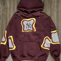 Gambar Hoodie Rework New York Yankees Maroon dari Prlvd Market Id undefined 2 Tokopedia