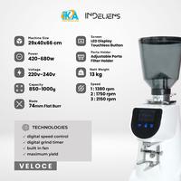 Gambar Indeljens Coffee Grinder Veloce Mesin Penggiling Biji Kopi - Putih dari Istana kemasan Aceh undefined 2 Tokopedia