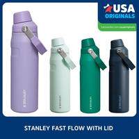 Gambar [SALE] Stanley Fast Flow Lid Iceflow Quencher Tumbler Botol Minum READY Best Seller - Ash, 24 Oz dari danish_toko undefined 1 Tokopedia