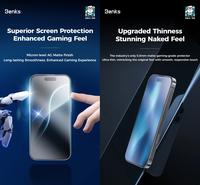 Gambar BENKS JOYTOUCH MATTE ANTI GORES GLARE TEMPERED GLASS XDR IPHONE 14 15 16 PLUS PRO MAX - 16/15/14PRO dari KoboiTech undefined 4 Tokopedia