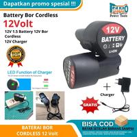 Gambar Batu Baterai Mesin Bor 12v Cordless Casan Batre 12 volt Drill Batere - HANYA BATERAI dari indo update Mart undefined 1 Tokopedia