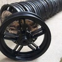 Gambar Velg pelek pelek cakram sepeda motor listrik Migo roda depan tapak lebar Kimco kymco copotan ring 10 dari Aneka VM undefined 4 Tokopedia