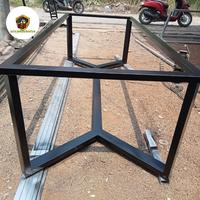 Gambar Kaki Meja Custom 240×100×70 cm Kaki Meja Meeting- Meja Makan dari Putra perkasa furniture 2 undefined 1 Tokopedia