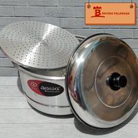 Gambar TERLARIS Panci Dandang Kukus Maspion Jawa 18 20 22 24 26 28 30 33 cm Aluminium/Dandang Nasi - Dandang 33cm dari SEMYUT JKT undefined 2 Tokopedia