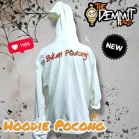 Gambar Sweater Hoodie Pocong Viral Unik Lucu - Baju Pocong - Kostum Pocong -  The Demmit Apparel dari The Demmit Store undefined 3 Tokopedia