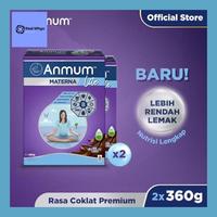 Gambar WAH_ ANMUM MATERNA LITE SUSU NUTRISI IBU HAMIL RENDAH LEMAK COKELAT 2 X 360G - Twinpack dari wahyureallstore undefined 1 Tokopedia