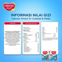 Gambar vidoran Xmart 5+ Cokelat 700gr Susu Formula Anak 5-12 Tahun - 2 box dari KALARI MURAG214 undefined 2 Tokopedia