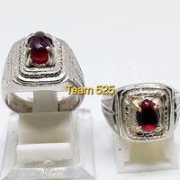 Gambar Cincin batu mus tika lipan merah delima model tetes air / siam delima siem - Size 5 dari Minimarket.akik undefined 1 Tokopedia