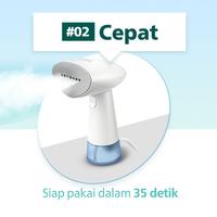 Gambar Philips Setrika Uap / Handheld Garment Steamer STH 1000 dari Rejeki Elektronik Jogja undefined 3 Tokopedia