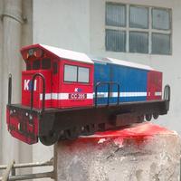 Gambar Miniatur Kereta Lokomotif CC205 dari Art Craft Wood undefined 3 Tokopedia