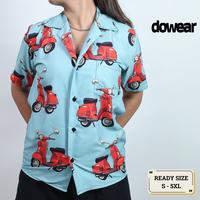 Gambar Dowear Baju Kemeja Kekinian Hem Motif Pria Wanita Trend Distro Jumbo Terbaru VESPA TOSCA 902 - Dewasa S dari DOWEAR Sync undefined 1 Tokopedia