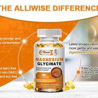 Gambar Alliwise Vitamin Magnesium Glycinate 400mg 120 Capsules dari Official Glucoactive undefined 3 Tokopedia