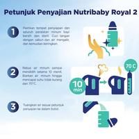 Gambar Nutribaby Royal 2 Acti Duobio Box 400 gr 400gr Susu Formula nutri baby dari KALARI MURAG214 undefined 4 Tokopedia