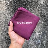 Gambar Hijab segi empat paris jadul varisha redrose - soft frapuchino, polos dari DewiHijabStore undefined 4 Tokopedia