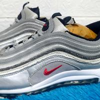 Gambar Sepatu Nike Air Max 97 Metalic silver. size 45. second original dari adastore71 undefined 1 Tokopedia