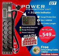Gambar PDU 12 OUTLET GT RACK GP12 - COLOKAN LISTRIK STOP KONTAK RAK SERVER 2U dari BrothersNetworks undefined 1 Tokopedia