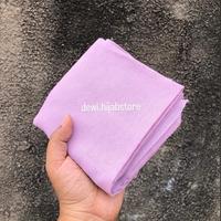Gambar Hijab segi empat paris jadul varisha redrose - soft frapuchino, polos dari DewiHijabStore undefined 3 Tokopedia
