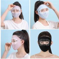 Gambar 2in1 Masker Balaclava Topi Kacamata Bening Pelindung Make Up Wajah Anti UV Angin Debu Sepeda Lari Motor Panas Matahari Golf Pria Wanita Dewasa Adjustable Cycling Outdoor  2 In 1 Topeng Spandex Full Face Mask with Goggles For Bikers - Topi Biru dari Lbagstoremall undefined 2 Tokopedia