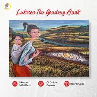 Gambar Lukisan Kanvas Berkualitas dari Lukisan Bandung undefined 1 Tokopedia