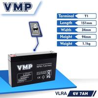 Gambar aki battery baterai 6v 7ah aki mobil mainan anak voz - 6V 7AH VOZ dari Toko panel surya 17 undefined 2 Tokopedia