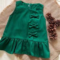 Gambar WK DRESS PITA HIJAU BAYI ANAK PEREMPUAN BISA SETS BANDANA BAJU NATAL CHRISTMAS MODEL TERBARU - DRESS SAJA, XS dari warungkim undefined 2 Tokopedia